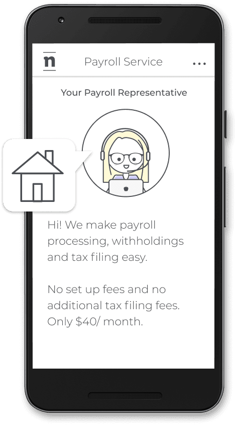 Image of payroll page